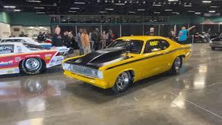 Shriner Hot Rod Expo from Greensboro Coliseum unloading  video