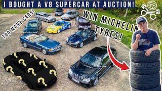 I Bought an Audi R8 at Auction  Plus Win Tyres 