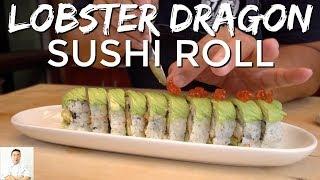 Lobster Tempura Dragon Sushi Roll