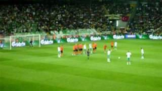 Naldo's Free Kick Goal UEFA Cup 2009 Final Istanbul