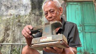 Restoration My Grandfather's 1980s Sanding Machine // Abandoned Woodworking Tools