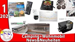 Camping and Motorhome News New Products 01/2025