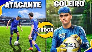 VIREI GOLEIRO? *troca de posições!️