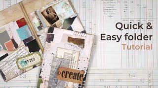 Quick & Easy Folder | Beginner Friendly Tutorial