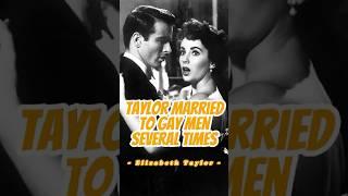 Did you know Elizabeth Taylor was married to gay men several times! #celebrity