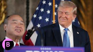 SoftBank Will Invest $100 Billion in US, Masa Son Tells Trump