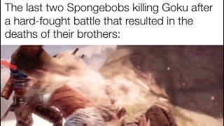 Spongebob vs Goku