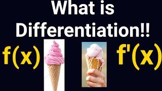 What is Differentiation in Maths || Derivative -1