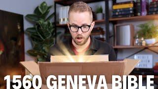 Unboxing a 1560 Geneva Bible