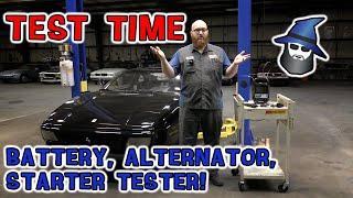 Batteries, Starters, Alternators-Oh, my! The CAR WIZARD reviews a Midtronics tool that tests it all!