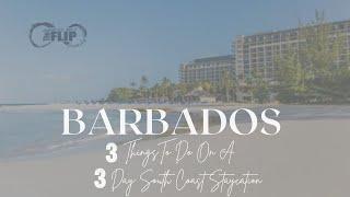 LIFE IN BARBADOS: 3 Things To Do On A 3 Day South Coast Staycation (at the Hilton Resort Barbados)