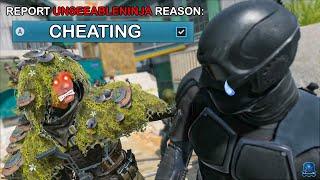 "Report UnseeableNinja for CHEATING!" (Funny MW3 Rage Reaction)