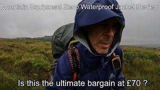 Mountain Equipment Zeno Waterproof Jacket Review. A lightweight backpacking and trekking jacket.