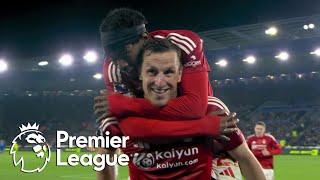 Chris Wood heads Nottingham Forest 3-1 ahead of Leicester City | Premier League | NBC Sports