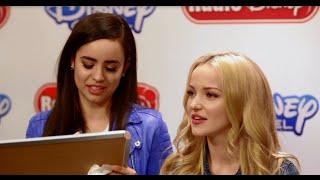 Dove Cameron and Sofia Carson Disney Villains Game | Radio Disney