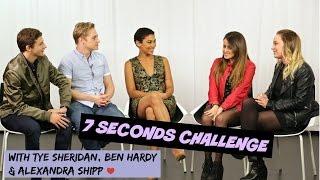 7 SECONDS CHALLENGE ft. Alexandra Shipp, Ben Hardy & Tye Sheridan || K4U.