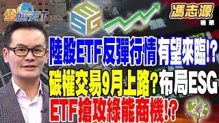 【精華】對沖基金連續曾持中國股票！陸股ETF反彈行情有望來臨！？ 碳權交易9月上路？布局ESG ETF搶攻綠能商機！？  #馮志源 @tvbsmoney   20240527