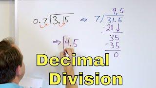 Dividing Decimals & Long Division - [6-1-26]