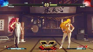 Street Fighter V CE Poison vs Kolin PC Mod #2