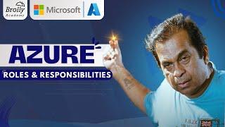 Azure Job Roles | Responsibilities | Azure Data Engineer Tutorials In Telugu | Brolly Academy