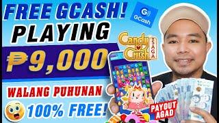 SOBRANG DALI FREE DIRECT GCASH ₱9,500 PLAYING CANDY CRUSH | WALANG PUHUNAN 100% PROMISE EASY LEGIT