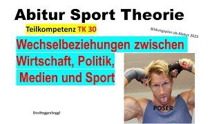 ABITUR SPORT THEORIE 2024 TK 30: GESELLSCHAFTliche Rolle v Sport - Magisches Dreieck, Organisationen