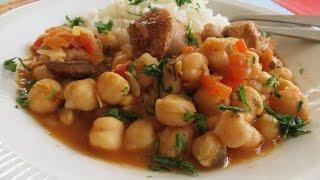 Chickpeas and Sausage - The Frugal Chef