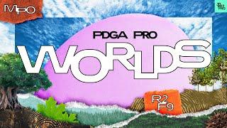 2024 PDGA Pro Worlds | MPO R2F9 | Barela, Robinson, Anderson, Taylor | Jomez Disc Golf