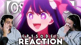 THIS SHOCKED US!!  Oshi No Ko Episode 1 REACTION! | Mother and Children