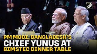 BIMSTEC Summit | PM Modi, Bangladesh's Yunus seen seated together at official dinner in Thailand