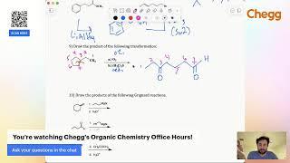 Chegg Organic Chemistry I Office Hours with Professor Dave