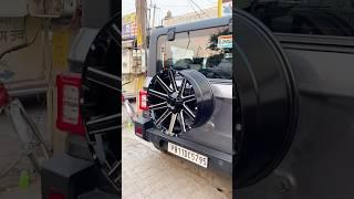 (THAR)fully loaded with 20” (JTI) alloy wheels RAJA TYRE #YouTube #Trending #Viral #NewVideo #HowTo