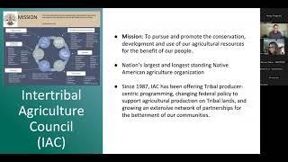 Oct 2023: Intertribal Agriculture Council with Keir Johnson