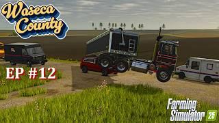 I CAN'T BELIEVE THIS HAPPENED.....   WASECA COUNTY MINNESOTA  FARMING SIMULATOR 25