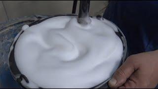 How to make foam for lightweight cellular concrete with foam concentrate and foam generator
