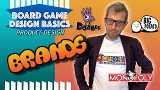 Working with BRANDS in the board game industry.