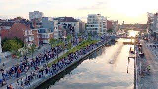 Leietuin aan de verlaagde Leieboorden Kortrijk geopend