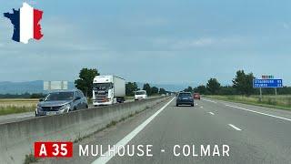 France (F): A35 Mulhouse - Colmar