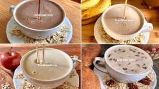 4 ATOLES CON AVENA NUTRITIVOS PARA EL DESAYUNO 