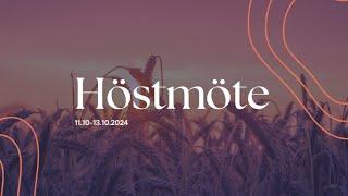 Höstmöte 12.10.2024 Lördag