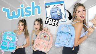 Back to School Backpacks From Wish!