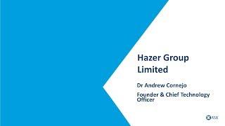 ASX Small and Mid-Cap Conference - Hazer Group Limited A(SX:HZR)