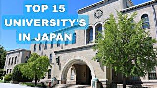 Top 15 University's In Japan || Top 15 College's In Japan || Top 15 University's In Tokyo