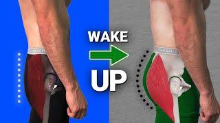 How To Turn On & WAKE UP Your Glutes! (do these every day)