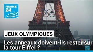 Jeux olympiques : les anneaux doivent-ils rester sur la tour Eiffel ? • FRANCE 24