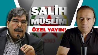 PYD ESKİ EŞ BAŞKANI SALİH MÜSLİM CANLI YAYINDA SORULARI YANITLIYOR! SURİYE'DE NELER OLUYOR?