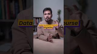 Data Science Course Eligibility  #datascience