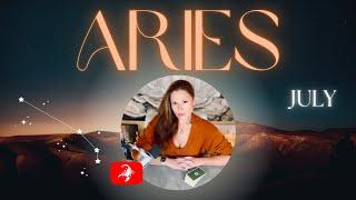 ARIES | Hash It Out With The Right One, Let Go Of The Wrong One | Monthly | July 2024