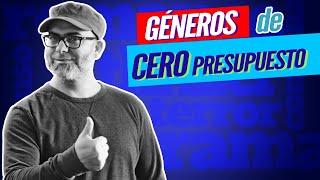 GÉNEROS para HACER una PELÍCULA SIN DINERO | CINE de CERO PRESUPUESTO