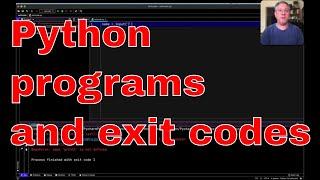 Python and exit codes